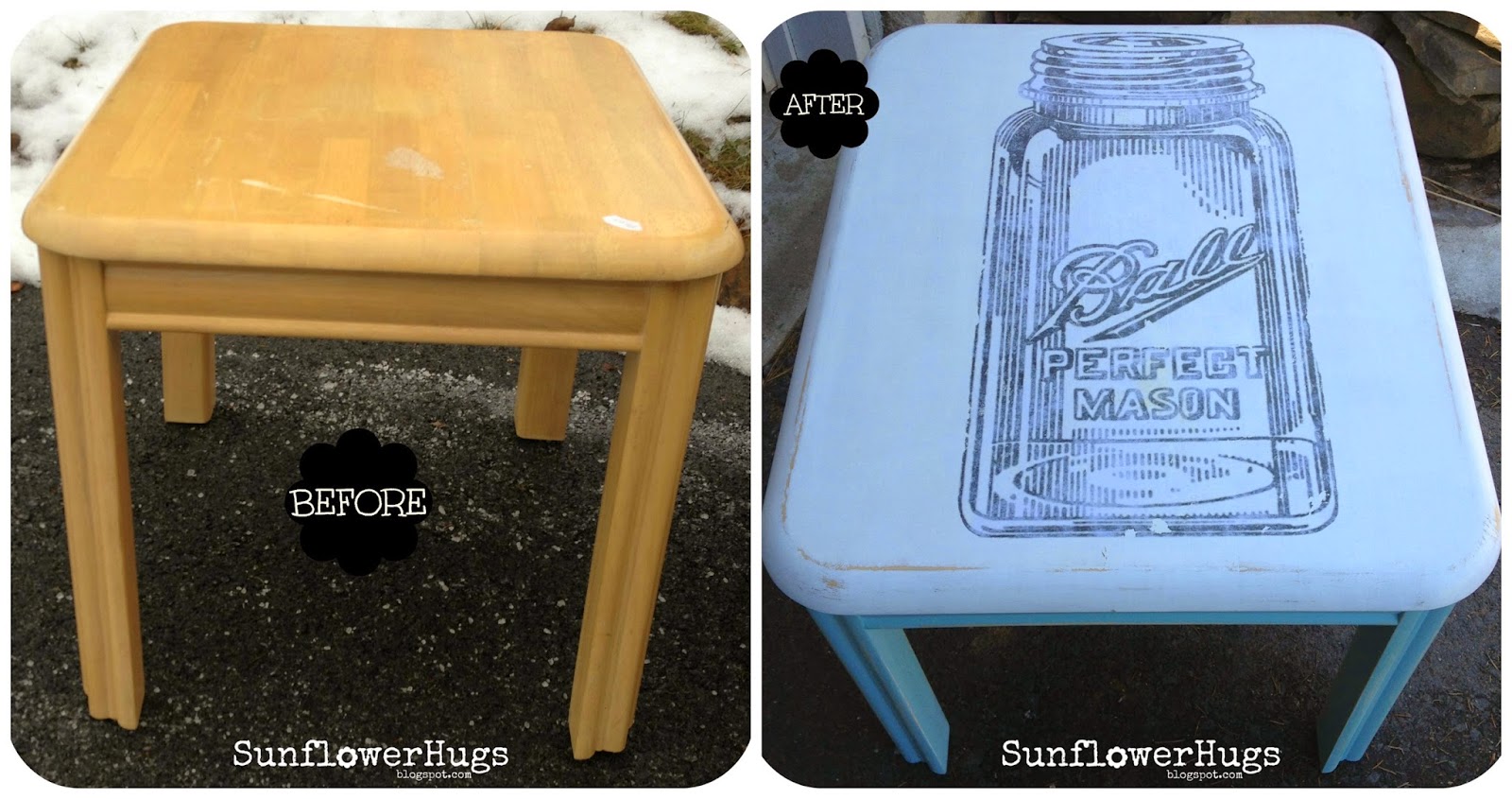 SunflowerHugs Acetone Image Transfer