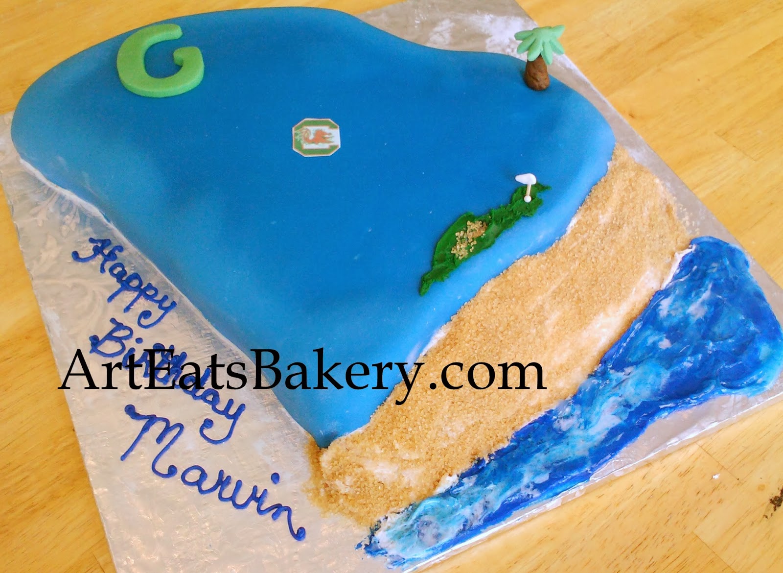 Art Eats Bakery custom fondant wedding and birthday cake designs