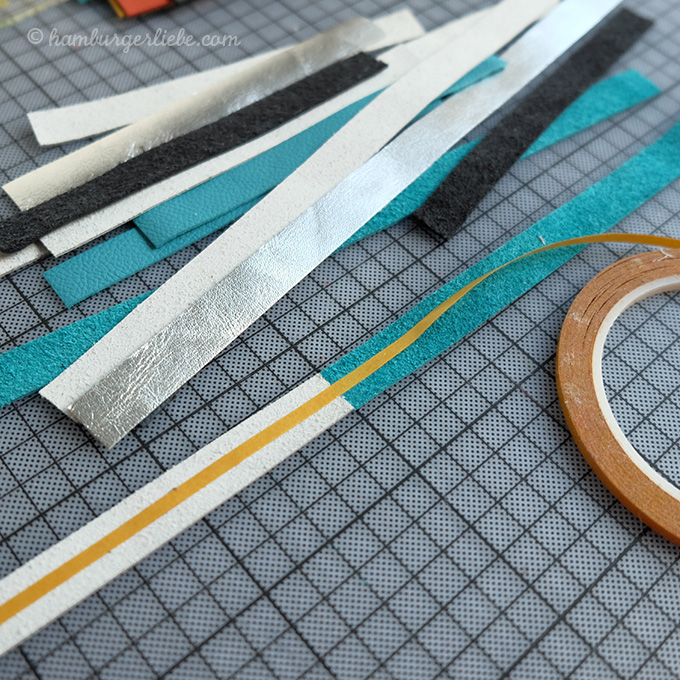 Tutorial: Ledergürtel aus Lederresten