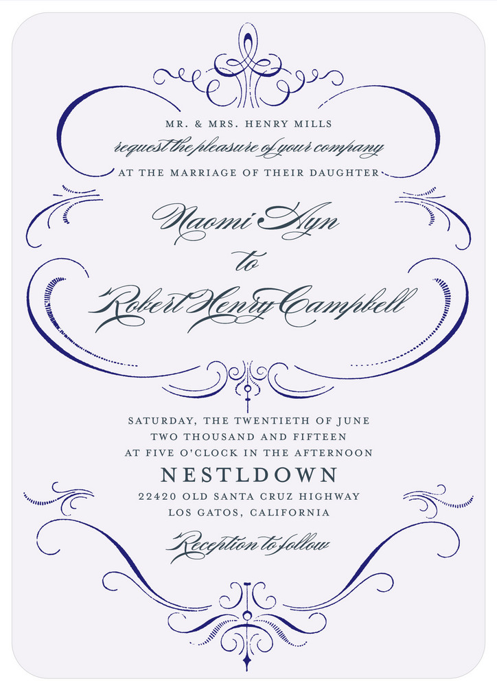 Wedding invitations