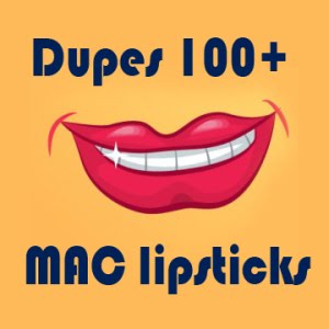100+ MAC stand in lipsticks