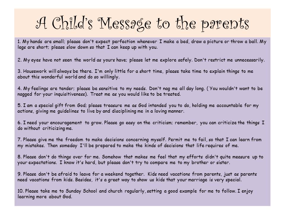 Grow 'n Glow A child's touchy message