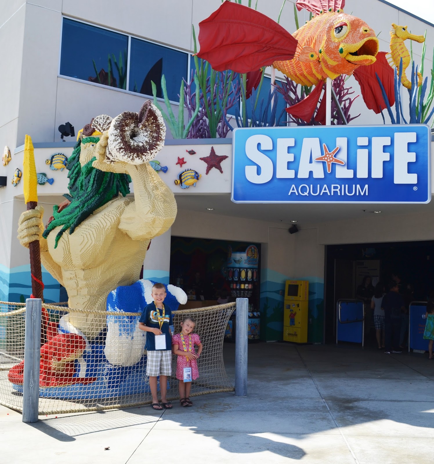 Polkadots on Parade Shark Week at SEA LIFE Aquarium!