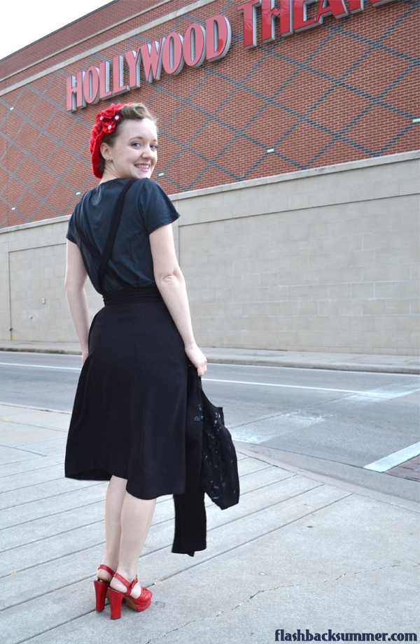 An awesome Star Wars meets 1940s vintage outfit!