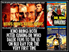 NEWS: KINO BRINGS BOTH PETER CUSHING DALEK FILMS TO BLU RAY IN USA