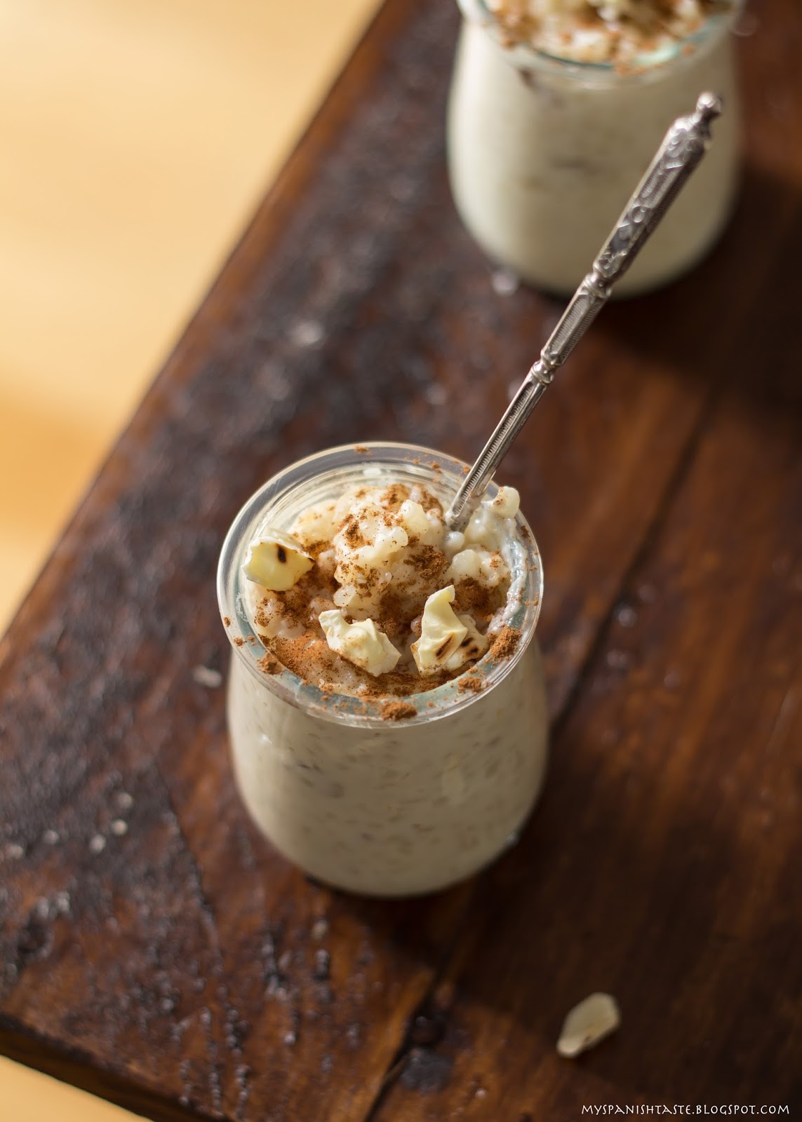 My Spanish Taste Rice pudding with chestnuts