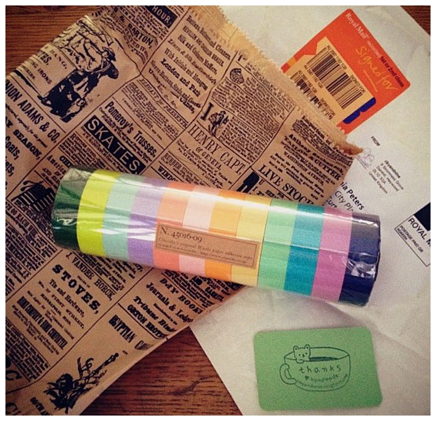 Wedding DIY With Washi Tape