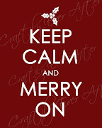 keep calm till' Christmas keep calm and merry on watermark