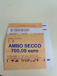 ESEMPIO AMBO SECCO