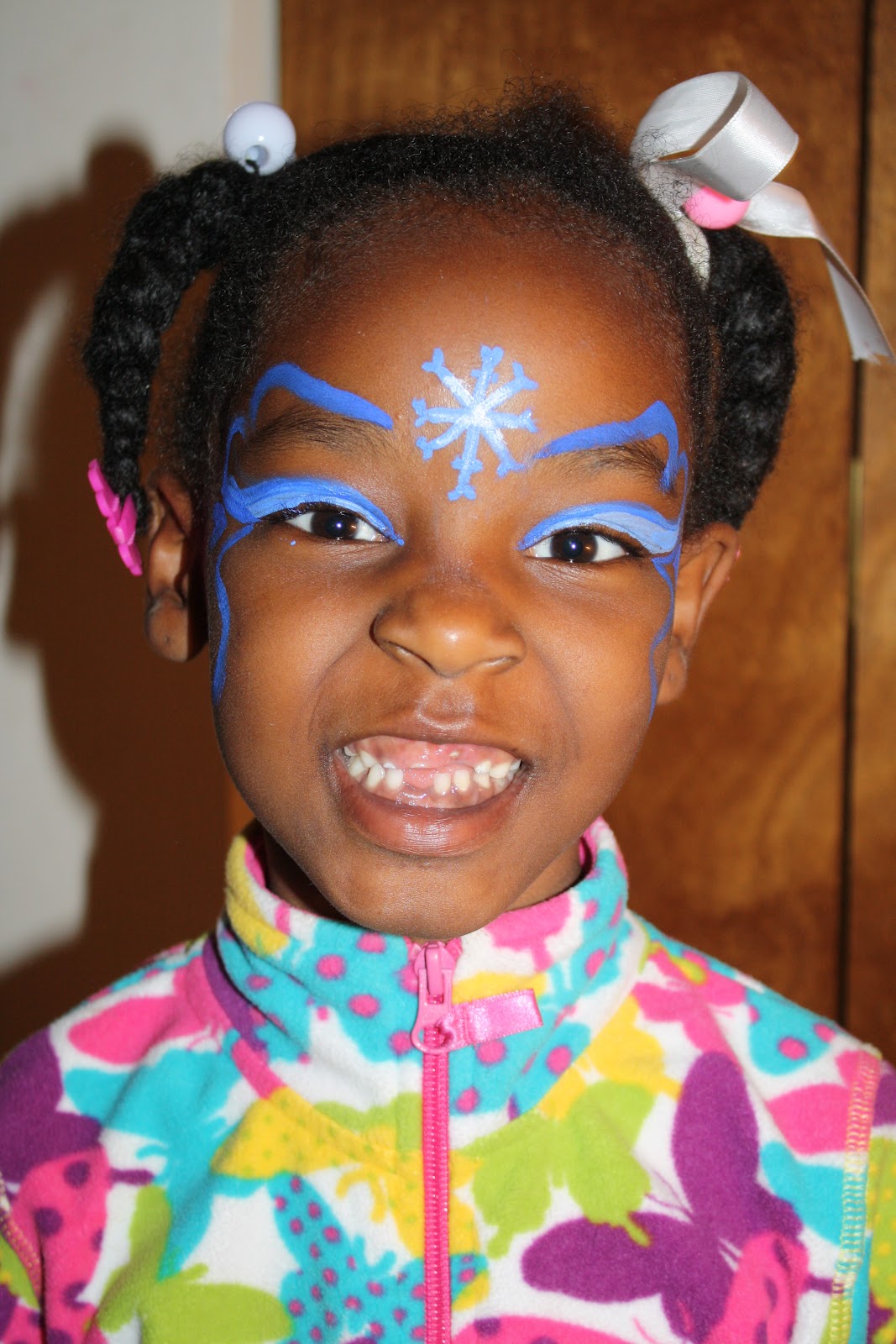 Small Wonders Trying my hand at face painting