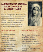 ORACION A LA VIRGEN