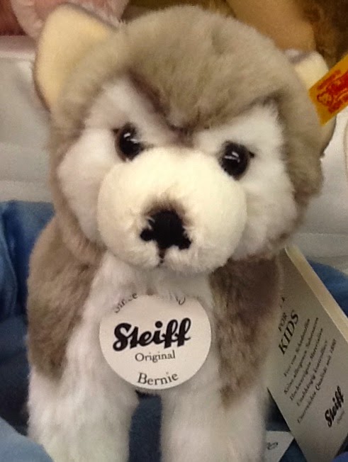 steiff wolf plush