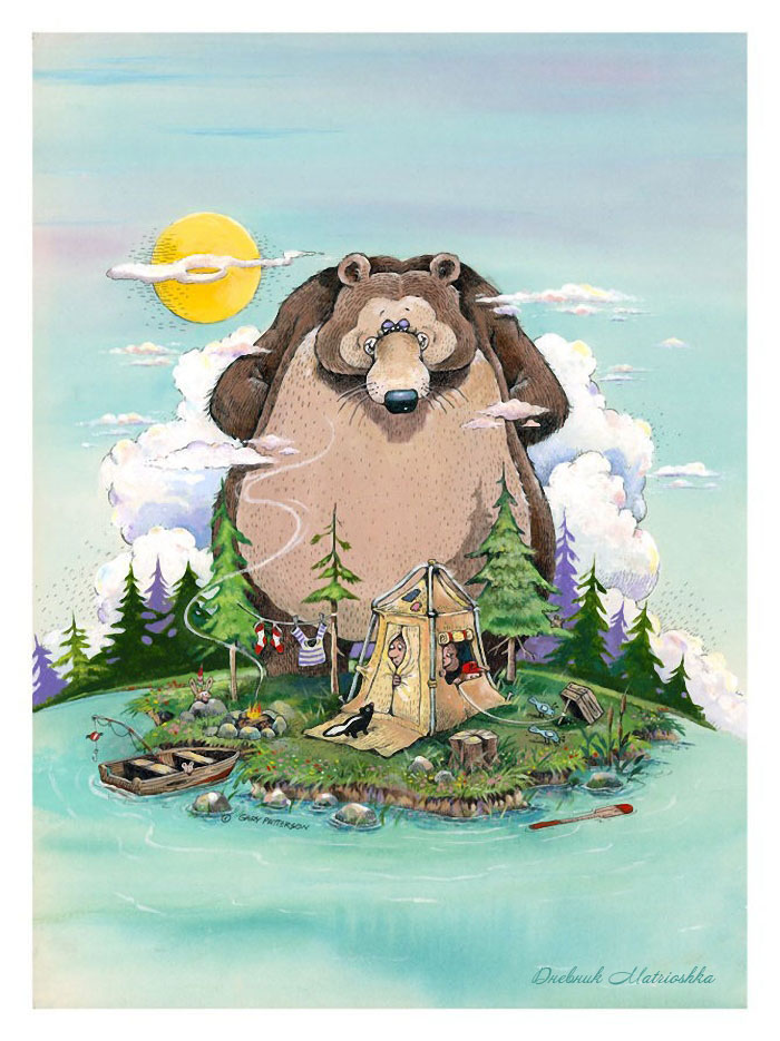 Коллекция картинок Создатель улыбок художник Гэри Паттерсон (Gary