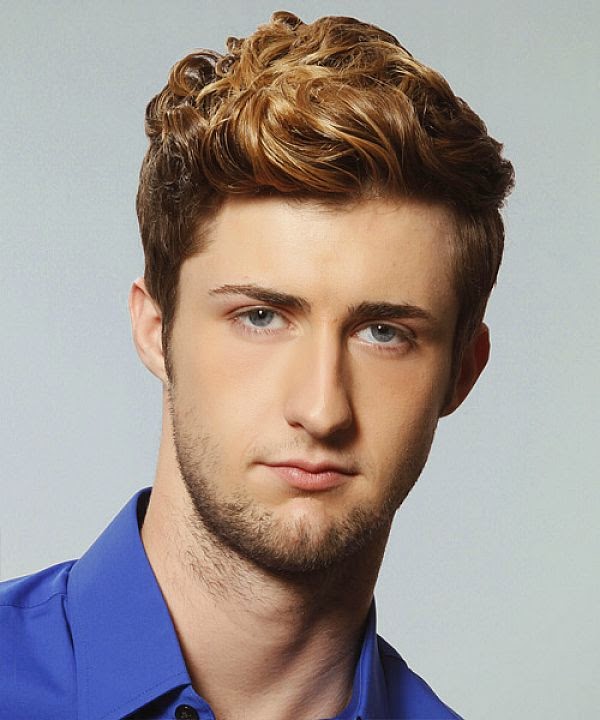 Peinados De Fiesta Cortes de pelo ondulado para hombres