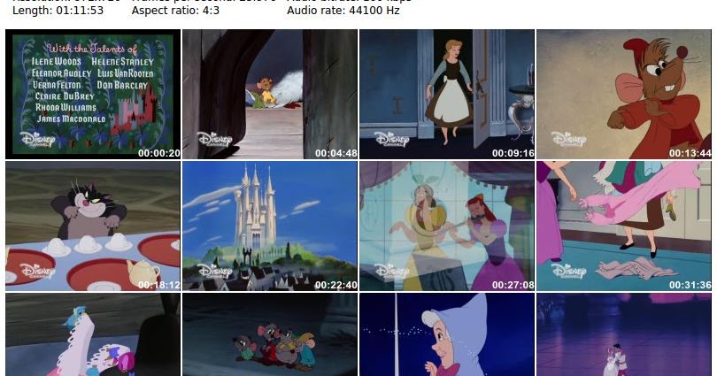 Download Film Animasi Cinderalla Dubbing Indonesia 720p HDTV H264/AAC