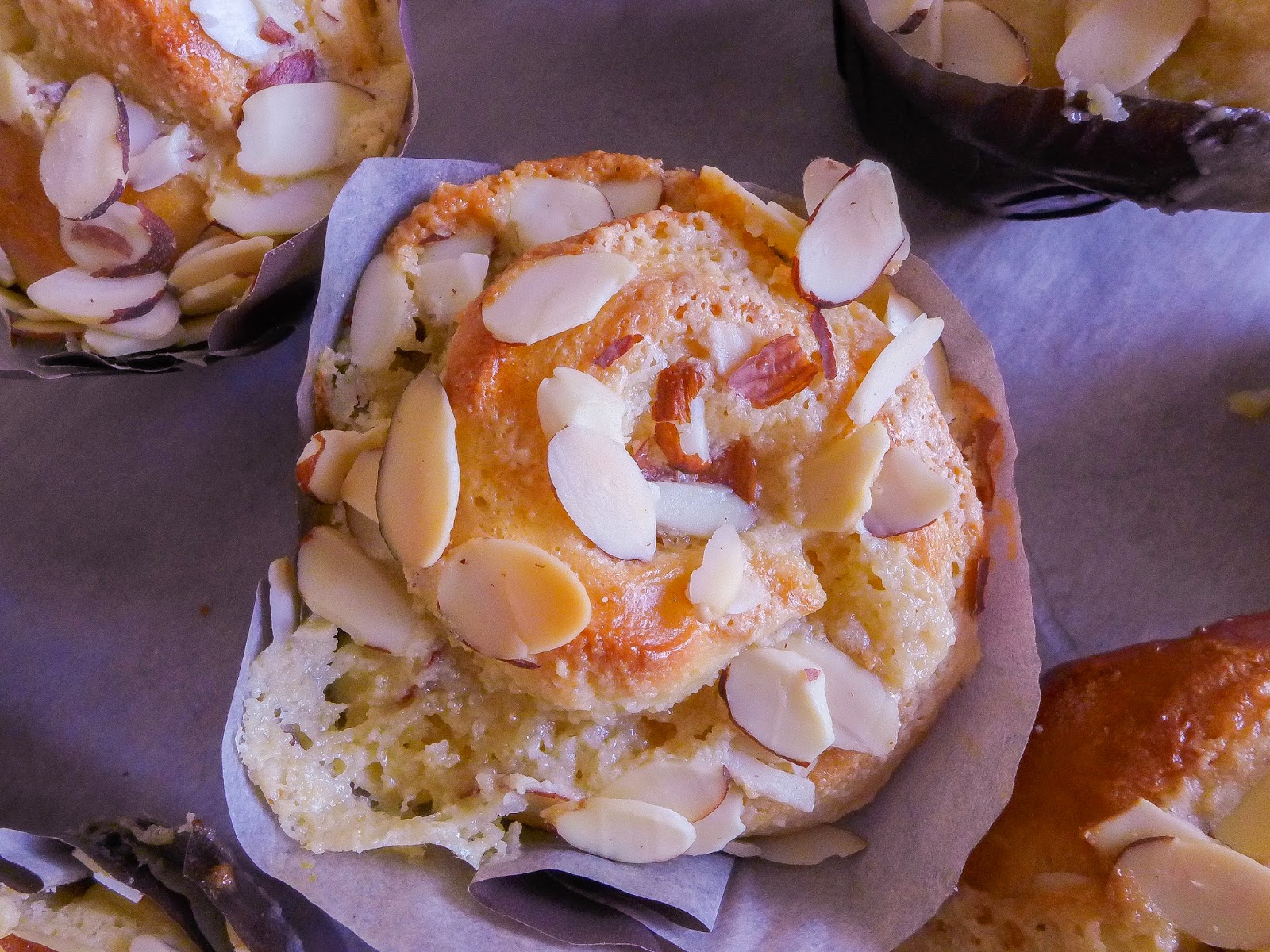 Dimples & Delights Almond Brioche Buns