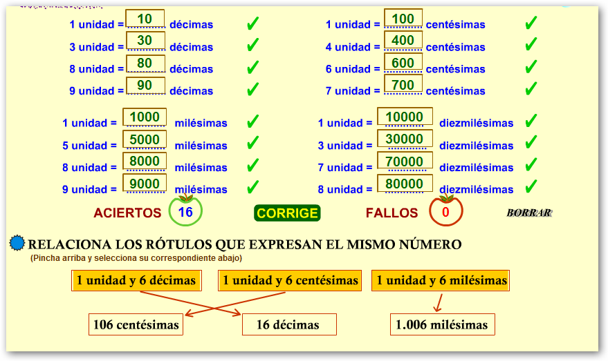 M Tes2013 Cynthia Los Numeros Decimales 1 2 3 4 5