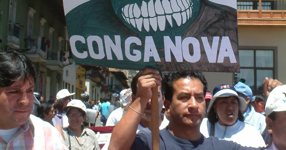 Marcha Nacional del Agua: Ex miembro del Banco Mundial: Proyecto Conga
