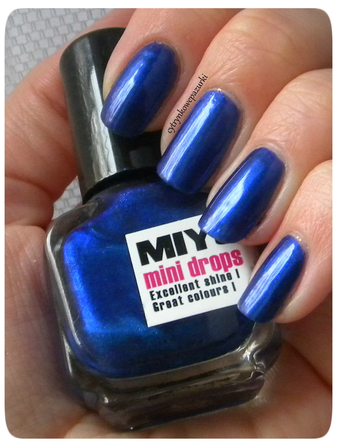 Poniedziałki z Miyo Mini Drops 151 Night Blue 