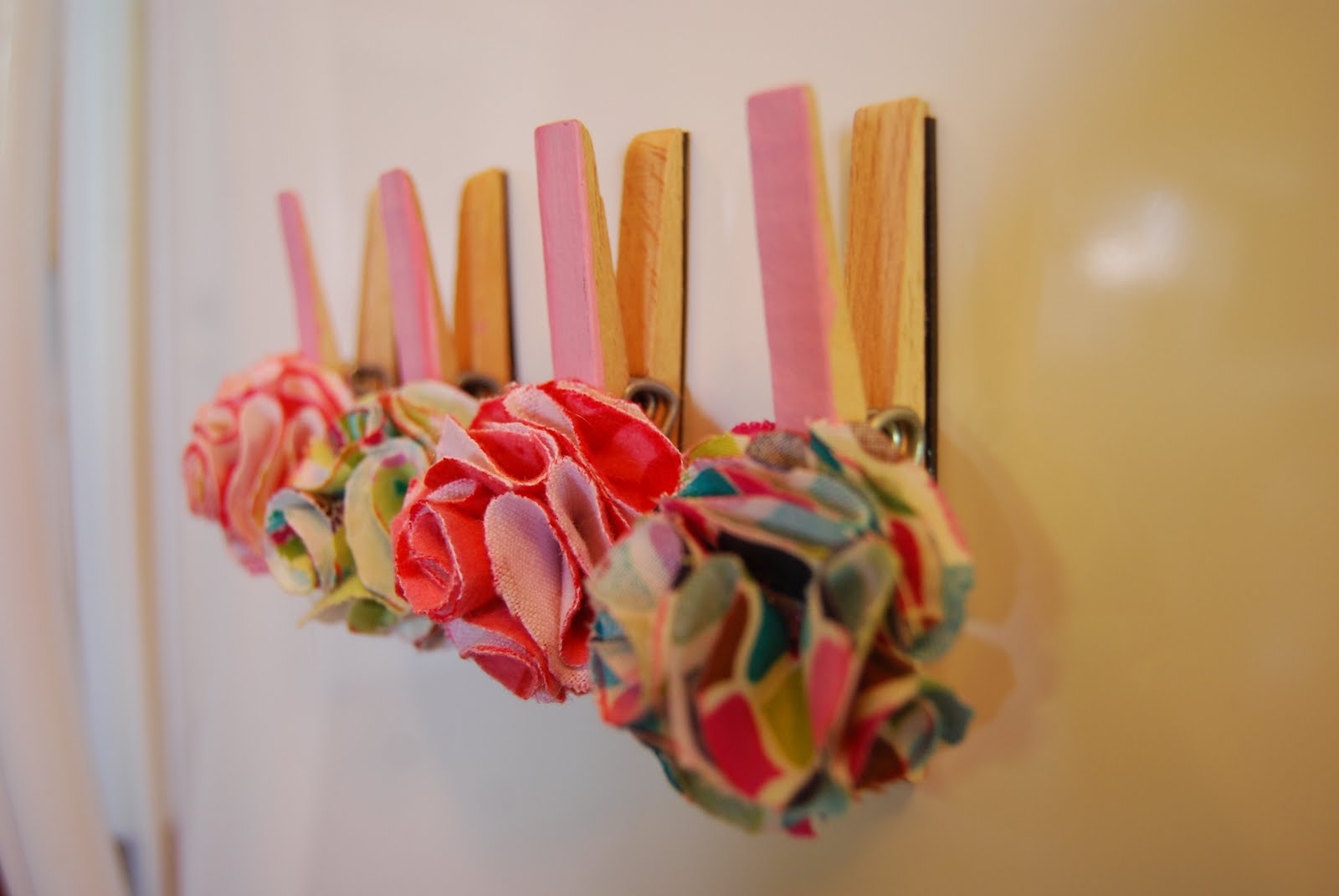 Clothespin Flower Guest Blogger Classy Clutter