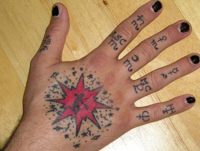 Finger Tattoo