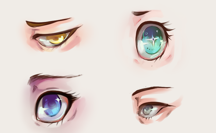 How To Draw and Color Eyes: Anime or Semi-Realistic - Draw Central