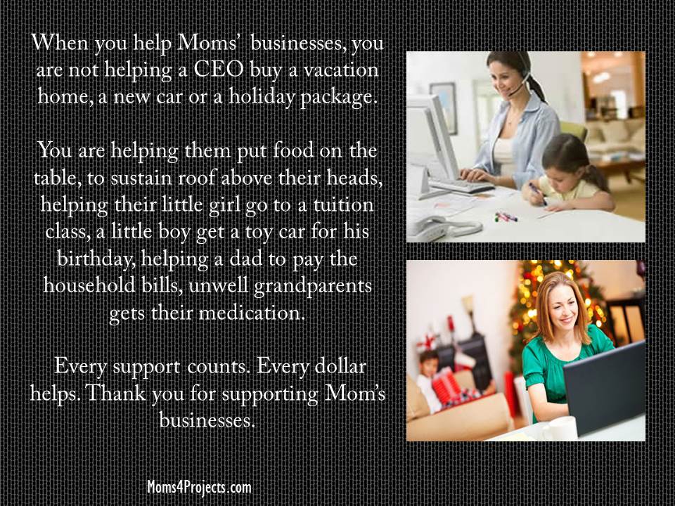 SUPPORT MOMS BUSINESSES