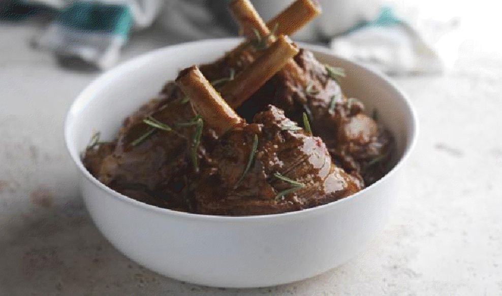 PEBBLE SOUP A Great British Chef's Slow Cooked recipe Lamb Shanks