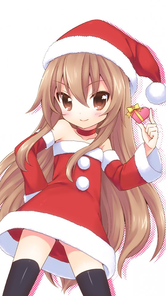   Christmas Anime Girl   Galaxy Note HD Wallpaper