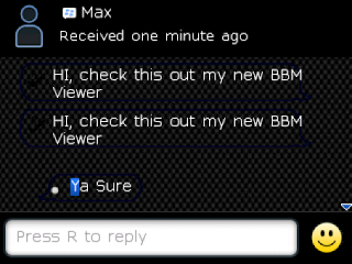 Cute Smart Sexy Fancy HD Themes for BBM - Viewer And Composer v2.3 BlackBerry