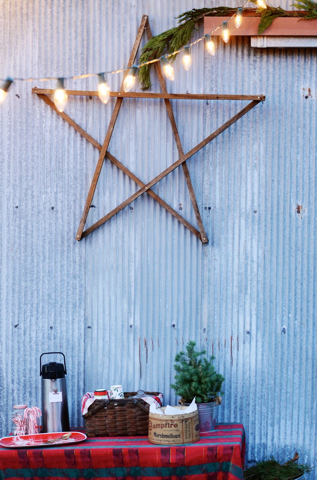 natalie creates a winter solstice gathering on the farm