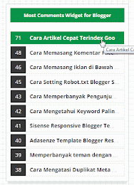 Most Commented Posts Widget for Blogger Most Commented Posts Widget for Blogger