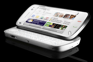Nokia N97 mobile computer with slide-out QWERTY keyboard + Touchscreen