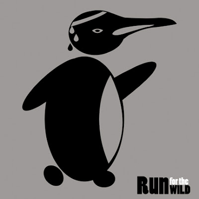 running penguin