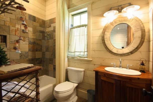 Mi Casa....Mi Hogar: Baños Rústicos