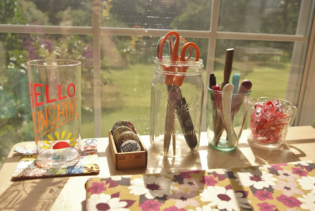 Sewing Table by Heidi Staples of Fabric Mutt