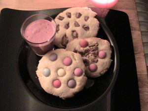 Fanrandole de Cookies multicolores