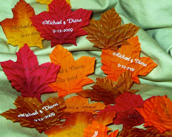 Fall Wedding Decorating Ideas