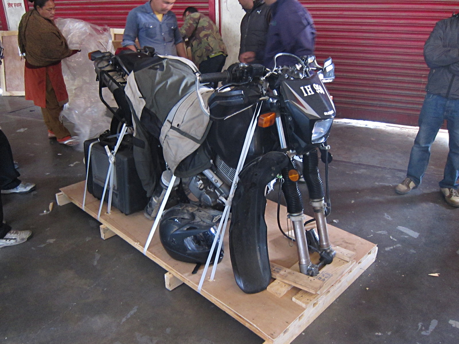 Arrived in several pieces in Nepal! r/motorcycles