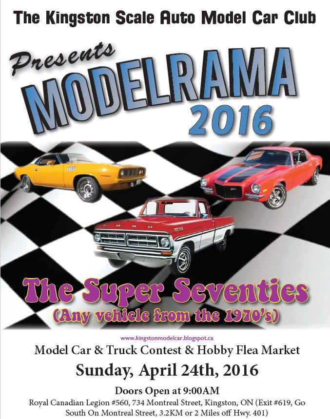 Kingston Scale Auto Model Car Club 2016 Modelrama