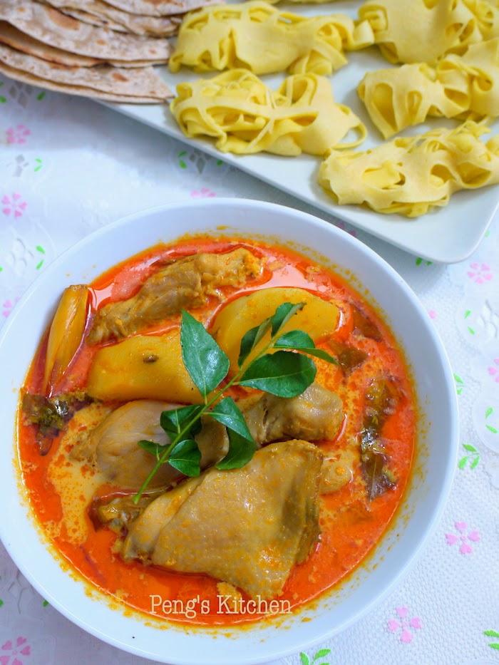 Peng's Kitchen Curry Chicken & Roti Jala