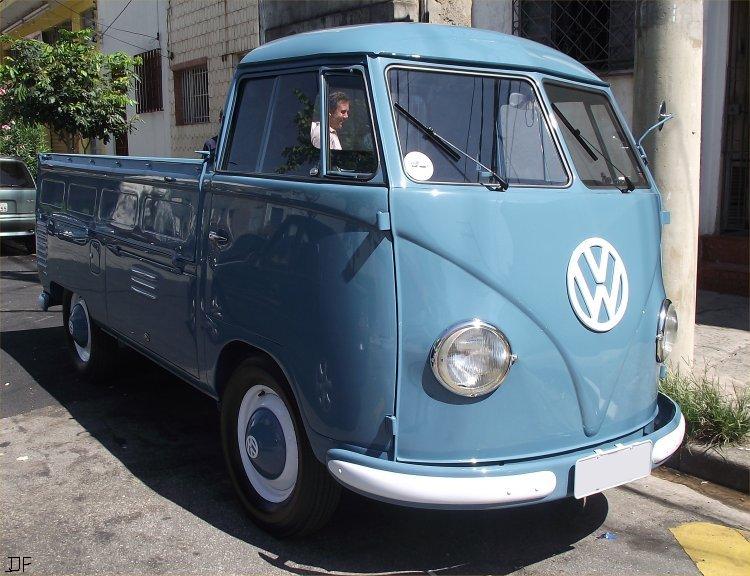Fusca Classic Vw Kombi Barndoor Pickup 1954.