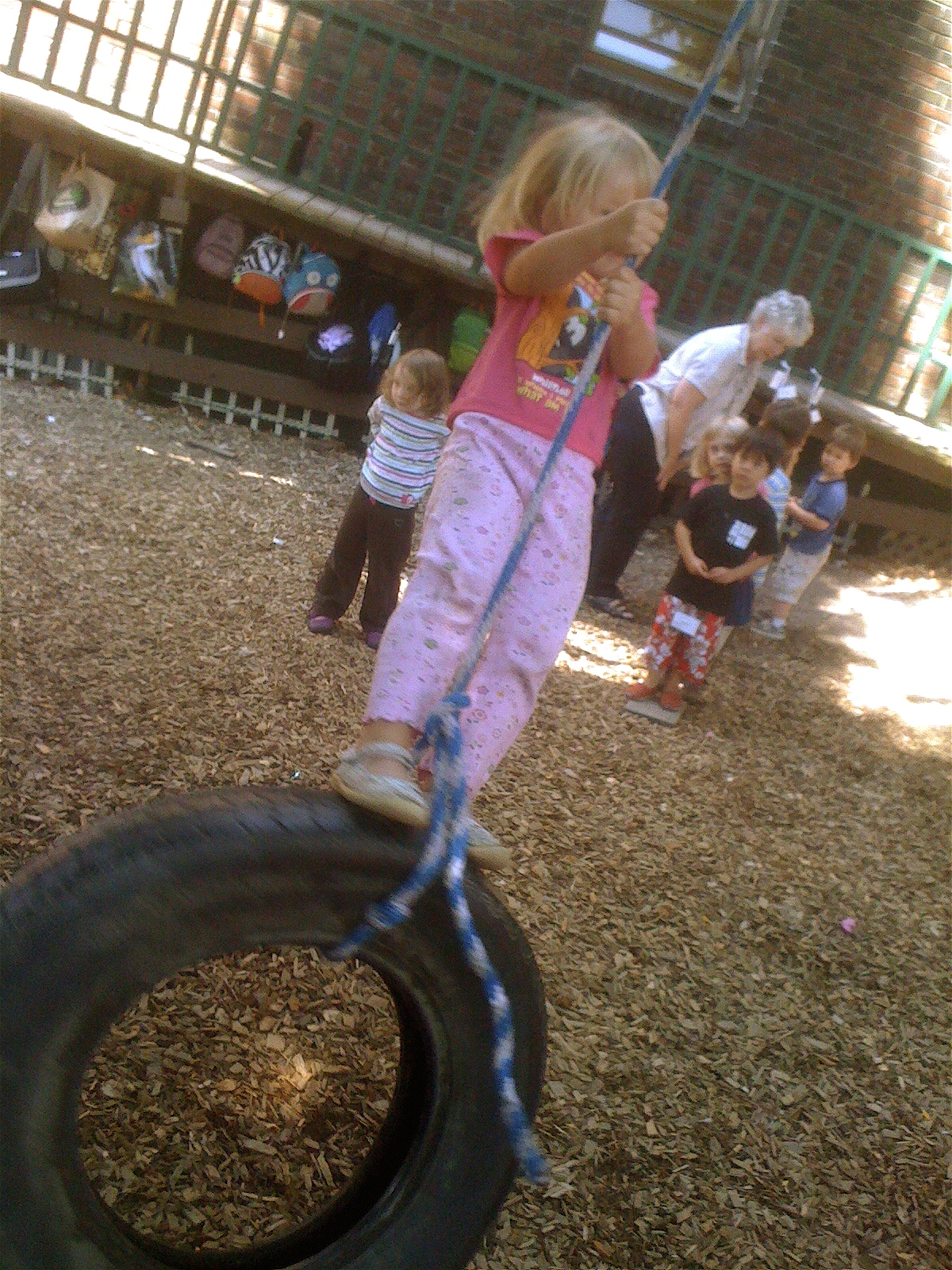 Teacher Tom A "Dangerous" Tire Swing