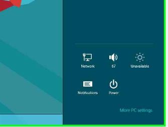 Панель Charms в Windows 8