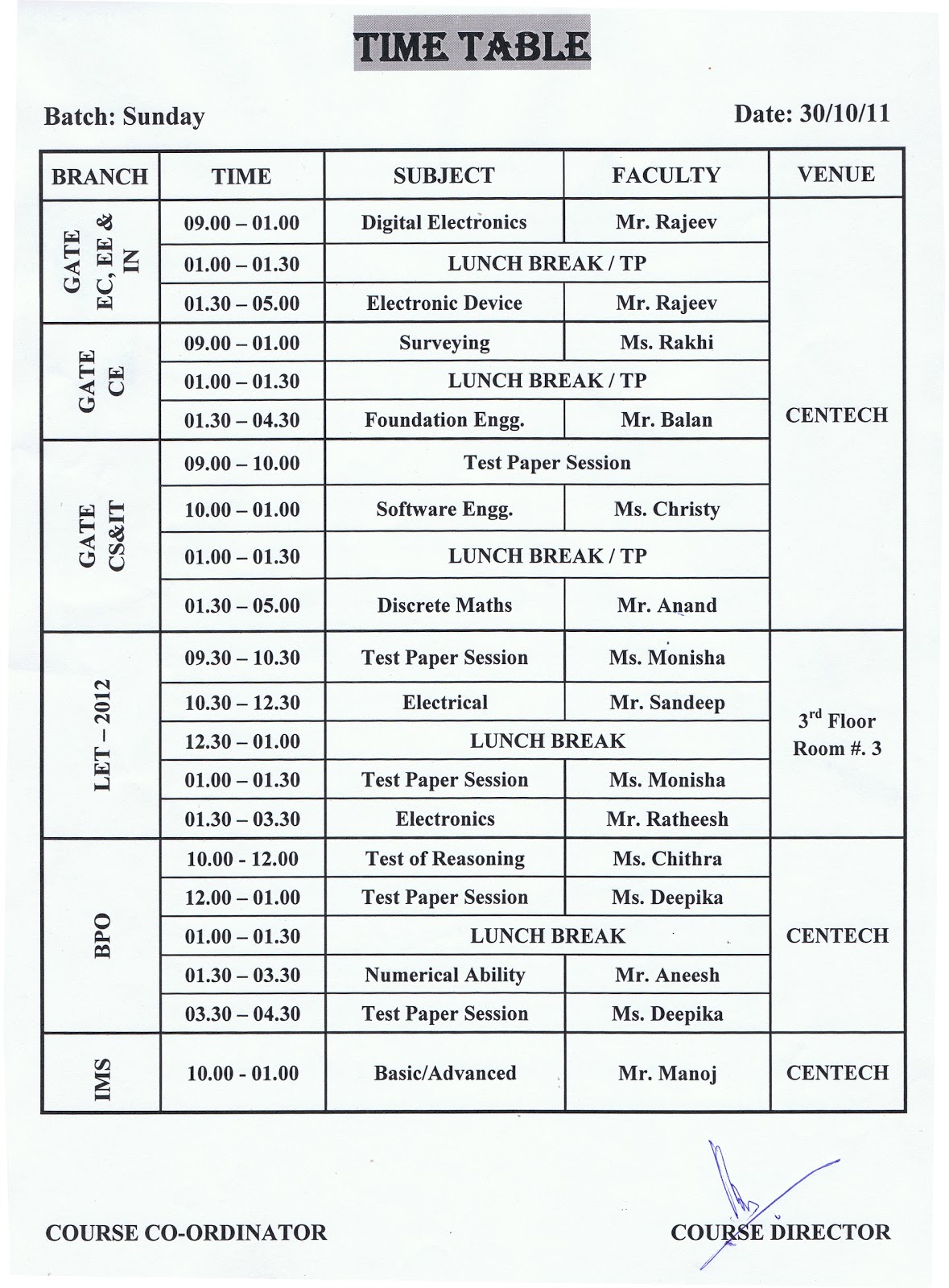 IAS Students' Corner