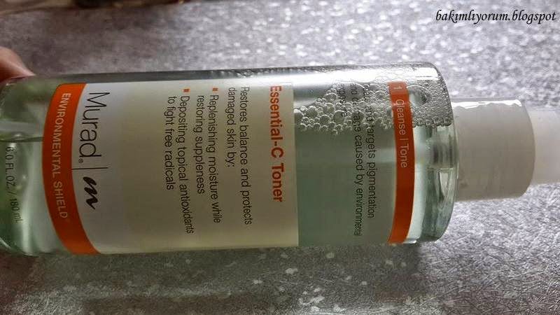 Bakimliyorum Dr Murad Essential C Toner C Vitaminli Tonik