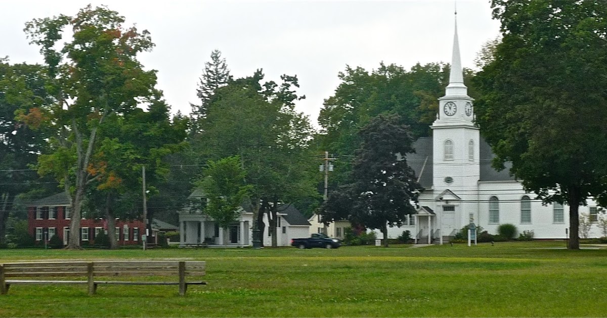 West Brookfield MA Town Common A Classic New England Village Green