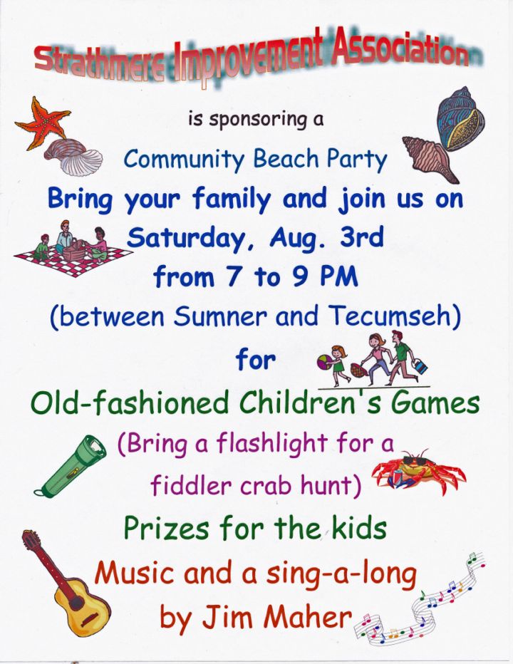 Strathmere News & Happenings SIA Newsletter 7 31 2013 SIA Community