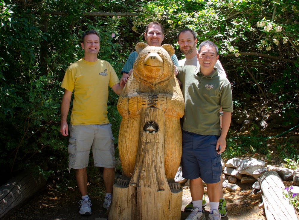 The Wayward Hawaiian Hanging out at the Big Bear Zoo