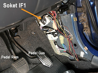 cara membuka soket fuel pump